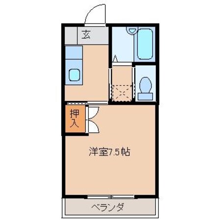 エクセレンスコートの物件間取画像